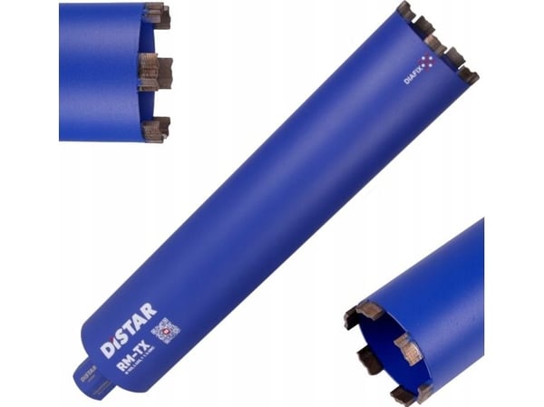 DISTAR diamantkrona RM-TX 1 1/4" 102 mm x 450 mm NA SUCHO