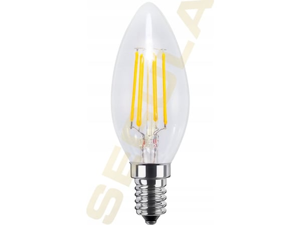 Segula Vintage Line - LED-filamentlyspære - E14