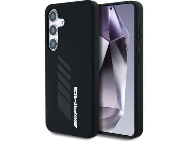 Mercedes skal AMG Oversize Rhombs MagSafe till Samsung Galaxy S25 svart