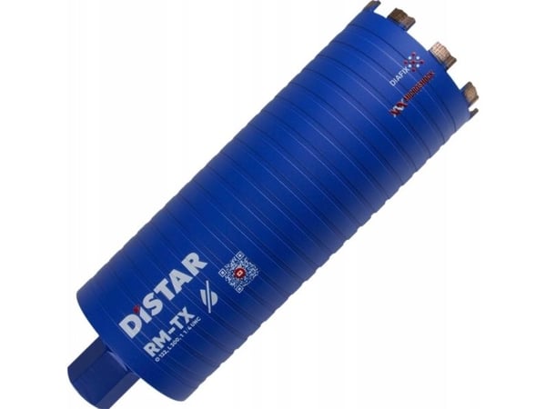 DISTAR KORONA diamantborrkrona RM-TX 1 1/4" 122 mm x 300 mm för torr borrning
