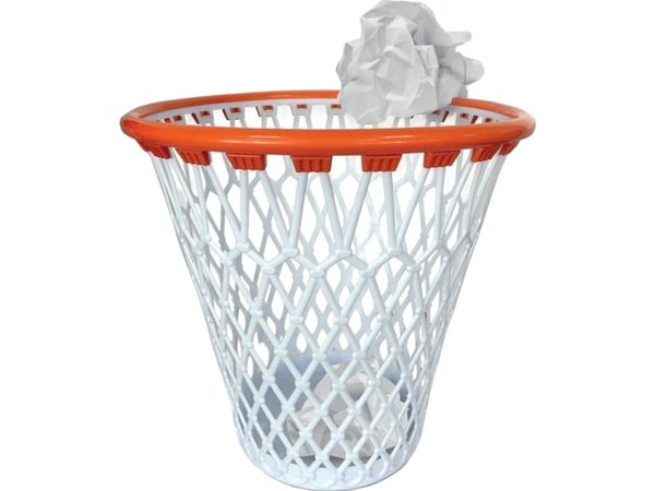 Mad Monkey - soptunna i form av ett basketnät