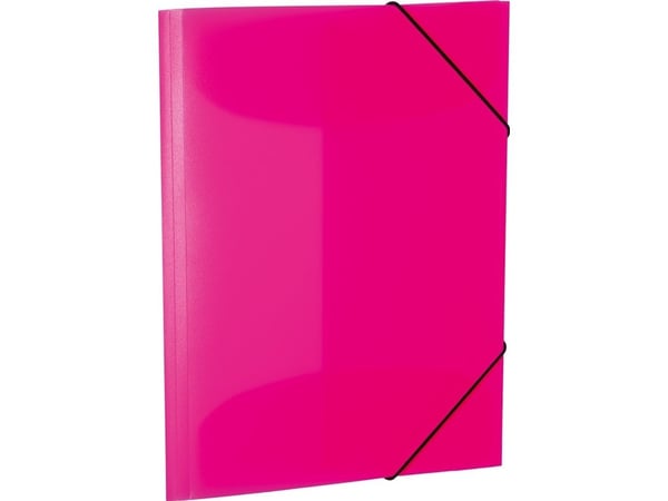 HERMA 19698, Konvensjonell filmappe, A3, Polypropylen (PP), Rosa, Landskap/portrett, Elastisk bånd