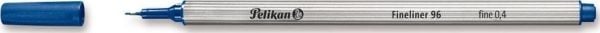 Pelikan 943167, Blå, Sølv, 0,4 mm, Fint, Metall