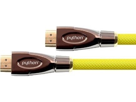Python HDMI 2.0 M/M 30m, 30 m, HDMI Type A (Standard), HDMI Type A (Standard), 4096 x 2160 piksler, 3D, Gult