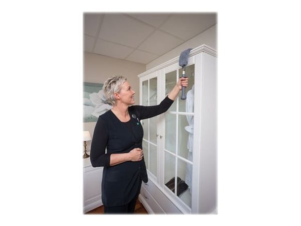 Vikan - Inre mopphandtag - polyetylen, eloxerad aluminium, polyvinylklorid - grå