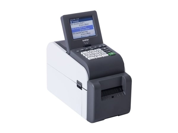 Brother TD-2320DSA300 - Etikett-/kvitteringsskriver - S/H - direktetermisk - Rull (6,3 cm) - 300 dpi - inntil 152.4 mm/sek - USB 2.0, USB-vert, LAN
