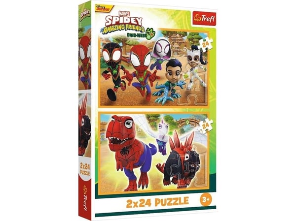 Trefl 34432, 24 stykker, Dinosaurer, 3 år
