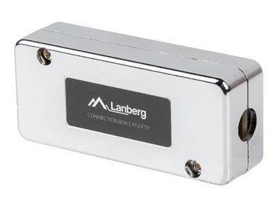 Lanberg - Anslutningsdosa - LSA-kontakt - CAT 6 - S/FTP - silver