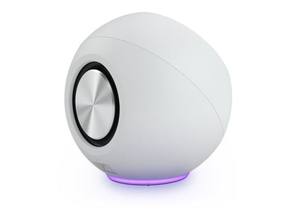 Creative Pebble SE RGB stereohøyttalere, hvite