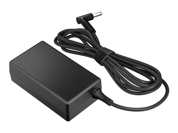 HP Smart - Strømadapter - 4,5 mm plugg, høyre vinkel - AC - 65 watt - svart