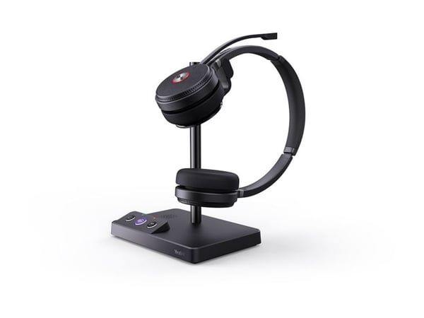 Yealink WH62 Dual - Hodesett - on-ear - DECT - trådløs