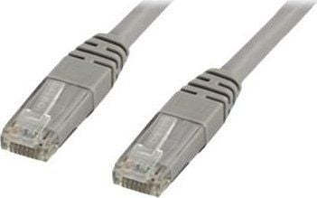 X-Shield - Koblingskabel - RJ-45 (hann) til RJ-45 (hann) - 5 m - UTP - CAT 6 - halogenfri, formstøpt - grå