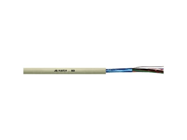 LAPP 34190/100 datakabel JE-Y(ST)Y...BD 2 x 2 x 0,5 mm² grå 100 m