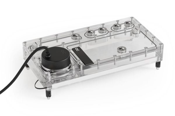 Alphacool 14573, Coldplate, Akryyli, Läpinäkyvä, 3-Pin JST + 3-Pin, 1/4", 3-pin
