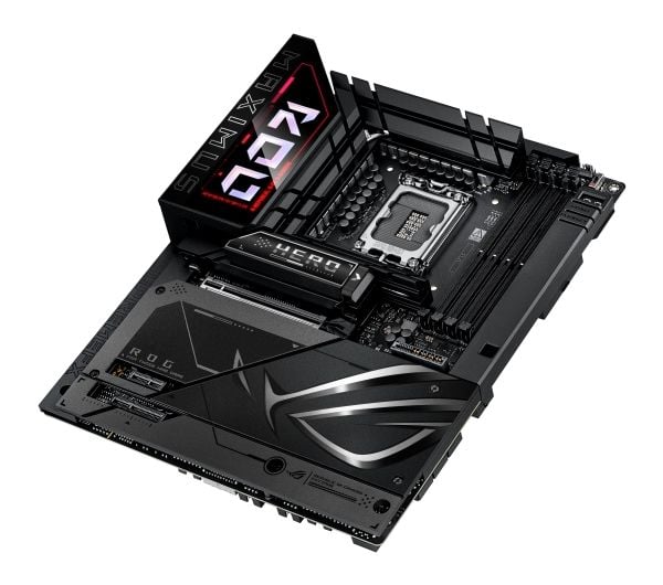 ASUS ROG MAXIMUS Z890 HERO BTF - Hovedkort - ATX - LGA1851-sokkel - Z890 Chipset - USB4, USB 3.2 Gen 1, USB-C 3.2 Gen2, USB 3.2 Gen 2 - Wi-Fi 7, Bl...