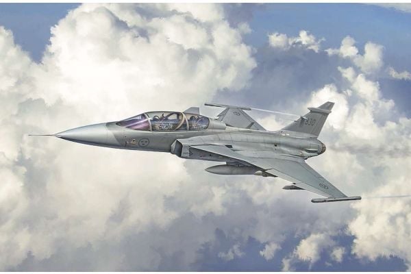 Model plastikowy JAS-39D Gripen Twin Seater 1/48 Italeri Model plastikowy JAS-39D Gripen Twin Seater 1/48 Italeri