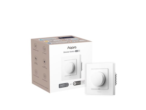Aqara H2 himmennin kytkin Smart Zigbee ja lanka 1 kanava himmennin valkoinen