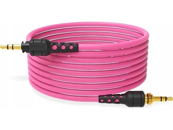 RØDE Rode NTH-Cable24 pink, 3.5mm TRS, Hankjønn, 3.5mm TRS, Hankjønn, 2,4 m, Rosa