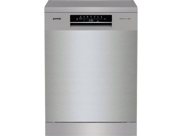 Gorenje GS643E90X | innbygging | bredde 59,9 cm | 6 programmer | E-klasse | skjerm | AquaStop-funksjon | sølv
