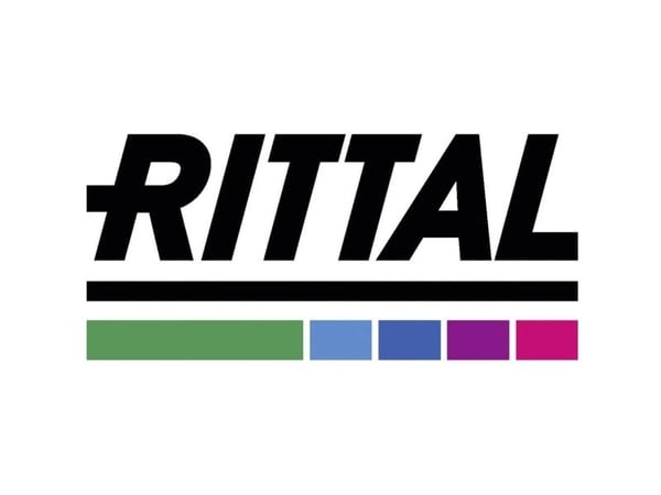 Rittal 5308.813, Frittstående hylle, 42U, 1835 kg, Nøkkellås, Sort, Grå