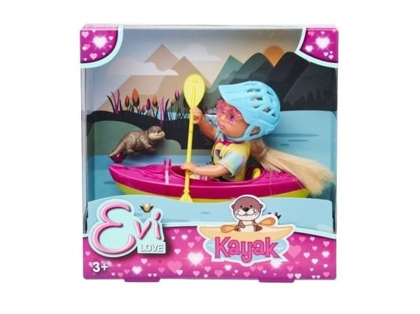 Evi i en kanot 573-3698