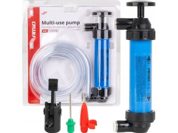 Monikäyttöinen käsikäyttöinen pumppu nesteille amio-04262 Monikäyttöinen käsikäyttöinen pumppu nesteille amio-04262