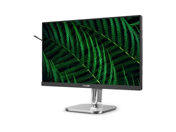 Philips 24B2G5200 - LED-skjerm - 24" (23.8" synlig) - 1920 x 1080 Full HD (1080p) @ 100 Hz - IPS - 1500:1 - HDMI, VGA, DisplayPort - høyttalere - k...