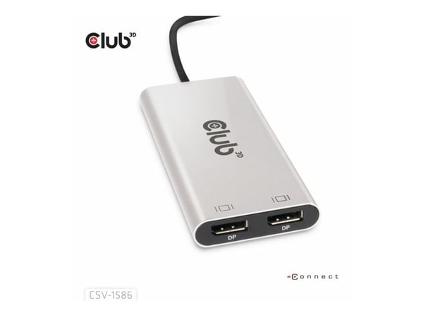 CLUB3D CSV-1586, Thunderbolt 3, DisplayPort, 40000 Mbit/s, 2160p, 3840p, Hopea, Windows 11