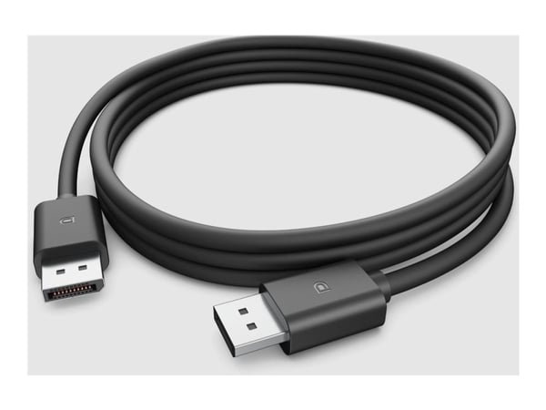 Dell CB325D - DisplayPort-kabel - DisplayPort (hann) til DisplayPort (hann) - DisplayPort 1.4 - 1.8 m - 4K 120 Hz støtte, 8K 60Hz støtte, 5K 60Hz s...