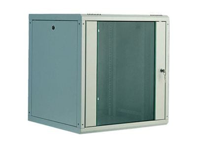 DIGITUS SoHoline DN-19 16-U - Skap - veggmonterbar - grå, RAL 7035 - 16U - 19"