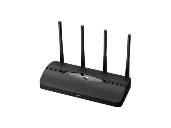 Mercusys MR27BE, Wi-Fi 7 (802.11be), Dobbelbånd (2.4 GHz / 5 GHz), Ethernet/bredbåndsforbindelse, Svart, Frittstående router