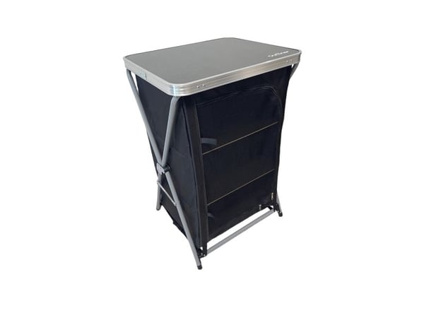 Sammenleggbart campingbord med skap Outliner 55x48x86 cm