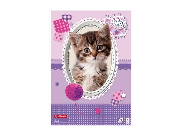 Herlitz 10089019, Multicolour, A4, 75 ark, 70 g/m², Universal