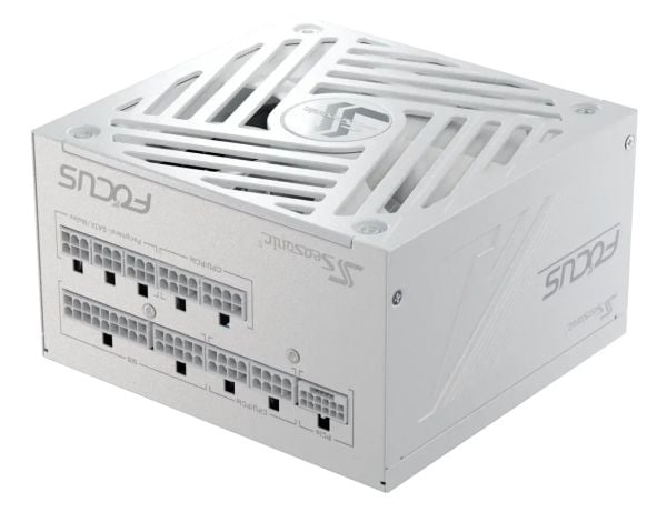 Seasonic FOCUS GX White ATX 3 (2024) 1000 - Strømforsyning (intern) - ATX12V 3.1/ EPS12V - 80 PLUS Gold - AC 100-240 V - 1000 watt - hvit
