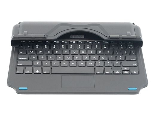 Gamber-Johnson - Tastatur og folioveske - slank, festbar - med 2-knapps skjermtastatur - POGO pin - QWERTY - USA