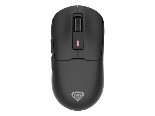 Genesis Zircon 660 Pro - Mus - optisk - 6 knapper - kablet, trådløs - USB-C, 2.4 GHz, USB-A, Bluetooth 5.0 - USB trådløs mottaker - svart