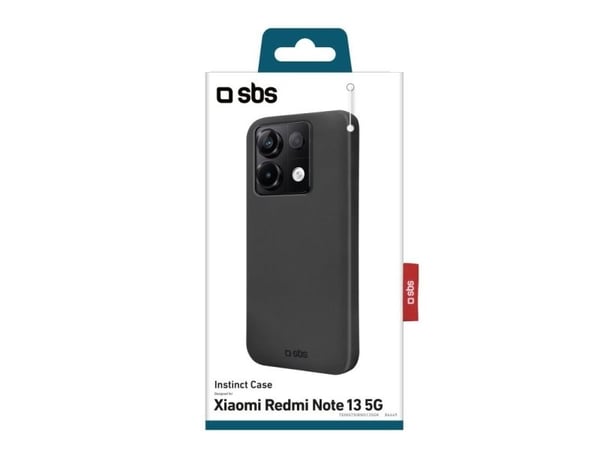 SBS TEINSTXIRNO135GK, Etui, Xiaomi, Redmi Note 13 5G, 16,9 cm (6.67"), Sort