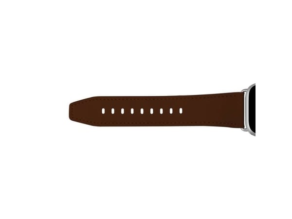 PURO PUAW40ECLASSICBRWN, Klokkereim, Apple, Apple Watch, Lær, Metall, Sølv