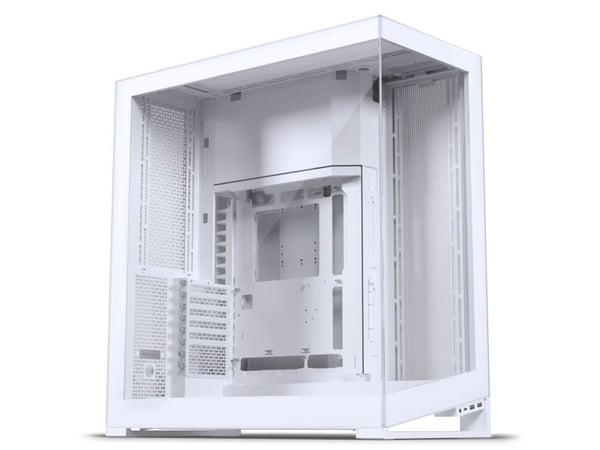 Phanteks NV series NV9 MKII - FT - utvidet ATX (E-ATX) - sidepanel med vindu (herdet glass) - ingen strømforsyning - matt hvit - USB/lyd