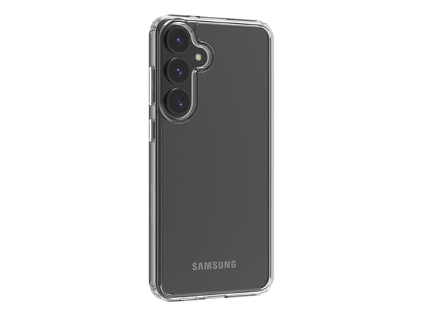 Screenor Bumper - Baksidedeksel for mobiltelefon - termoplast-polyuretan (TPU), akryl - gjennomsiktig - for Samsung Galaxy S24, S25
