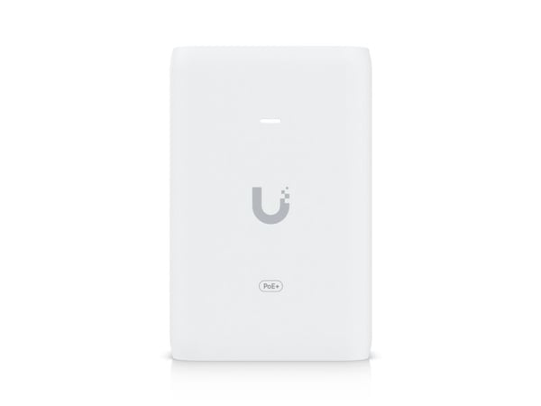 Ubiquiti UACC-PoE+-2.5G, 2.5 Gigabit Ethernet, 10,100,1000,2500 Mbit/s, Valkoinen, Tila, Ylivirta, Huippupulssi, Ylijännitesuoja, 48 V