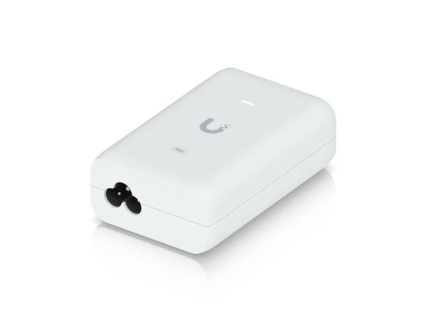Ubiquiti UACC-PoE+-2.5G, 2.5 Gigabit Ethernet, 10,100,1000,2500 Mbit/s, Valkoinen, Tila, Ylivirta, Huippupulssi, Ylijännitesuoja, 48 V