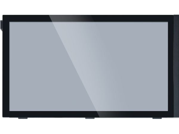 Lian Li A3-2X - Panel for systemskap - herdet glass - venstre - svart