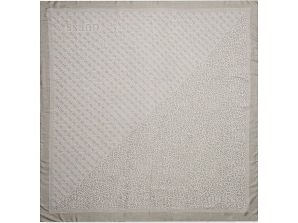 Guess Animalier tekstilskjerf 4G-logo AW8853 POL03 135x135 cm