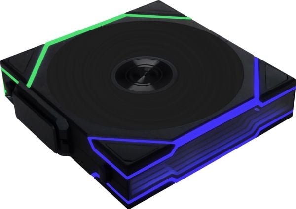 Lian Li Uni Fan TL, tuuletin, 12 cm, musta