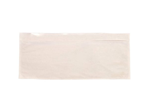 HEAD dokumentlomme 161141100 lang transparent med selvklebing 250 stk