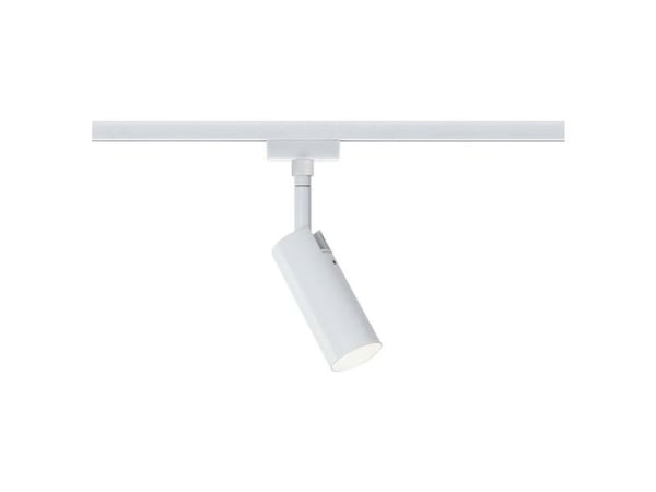 Paulmann 955.07, Spotlight på skinne, 1 ampuller, LED, 3000 K, 415 lm, Hvit