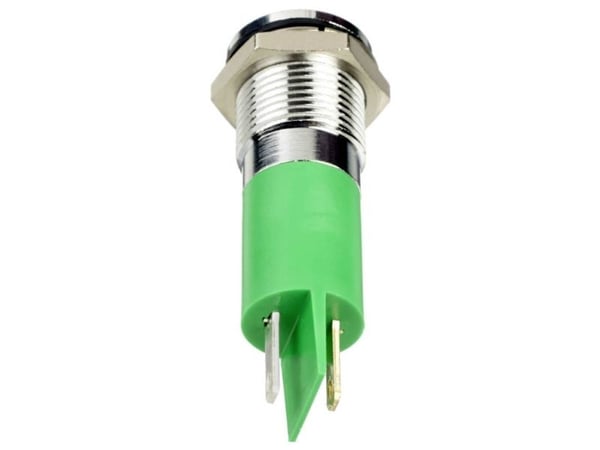 APEM Q14P1CXXG24E LED-merkkivalaisin vihreä 330 mcd