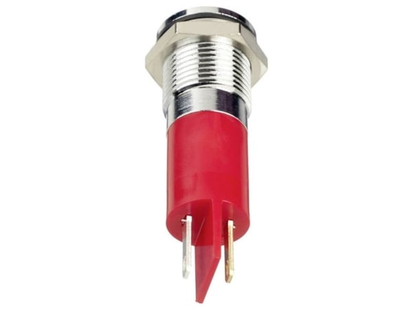 APEM Q14P1CXXR24E LED-signallampa röd Prominent 330 mcd