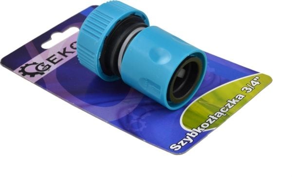 Geko hurtigkobling 3/4" blister BLUE LINE (60/540) 4861100
